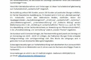 BBS Facharbeiter*in BHM BBS Facharbeiter*in BHM