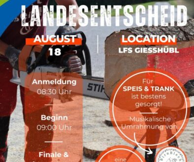 Flyer Landesentscheid Forst