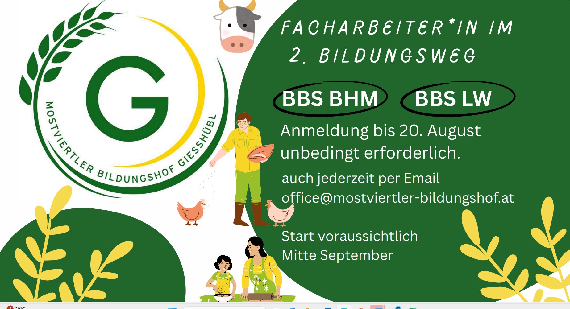 Bewerbung BBS