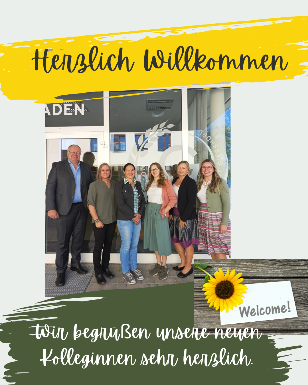 Neue KollegInnen