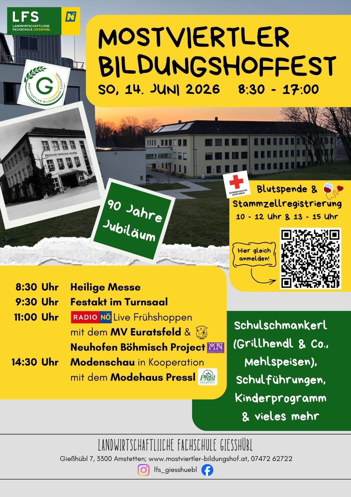 Hoffest Mostviertler Bildungshof 2026