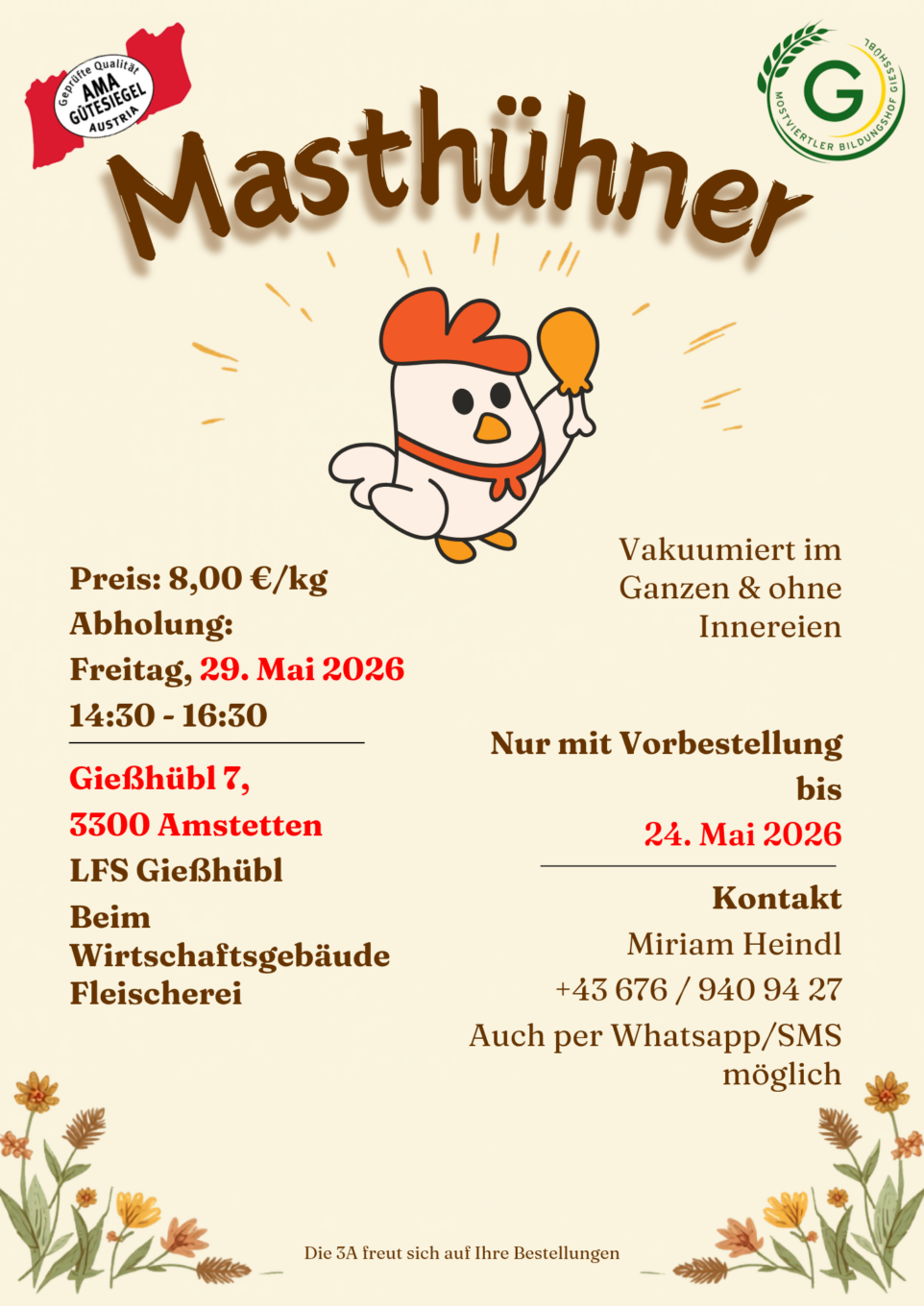 Masthendlverkauf