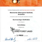 Urkunde_Gschmackiger Gießhübler