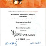 Urkunde_Naturjoghurt