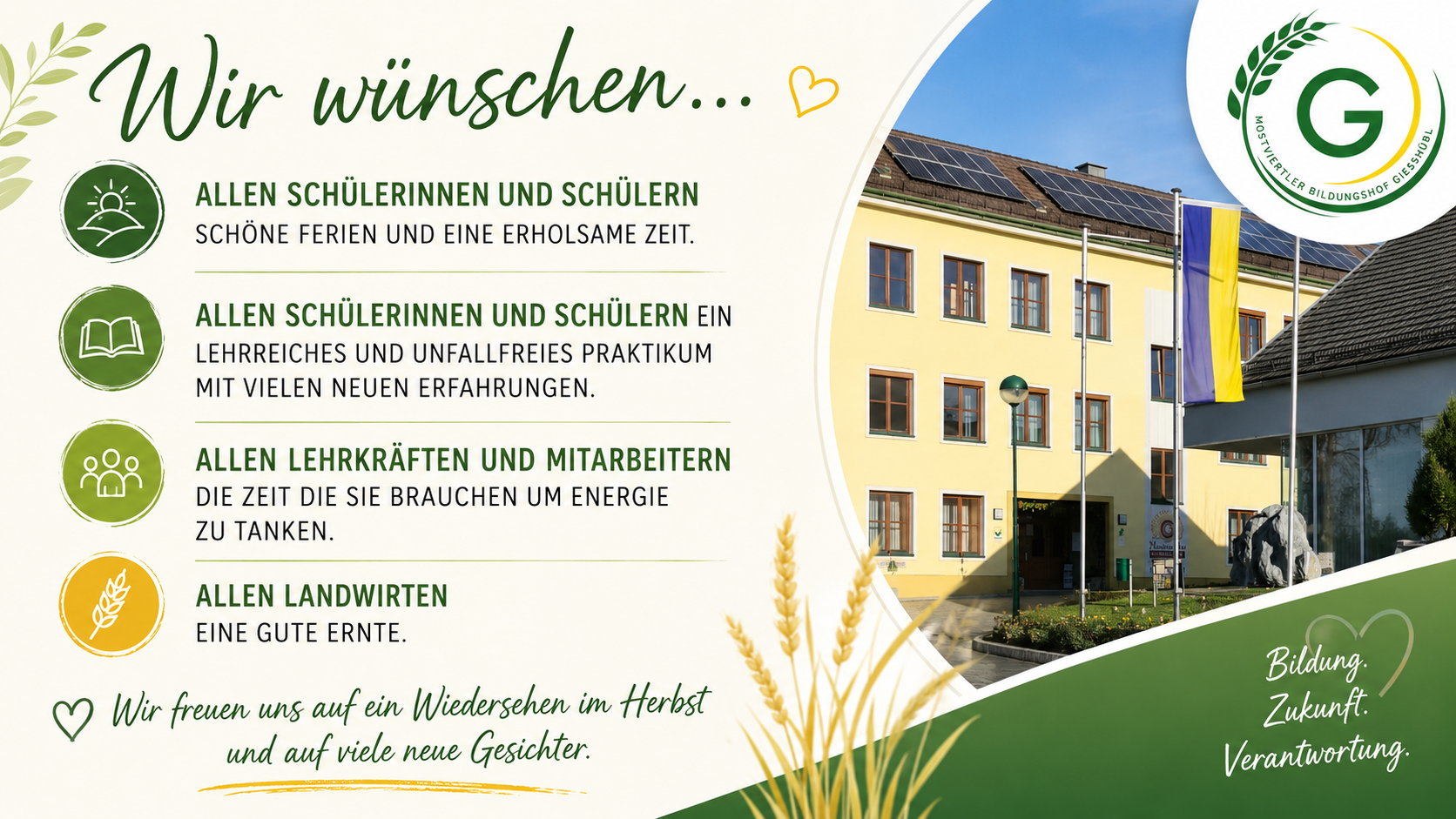 Ferienwünsche