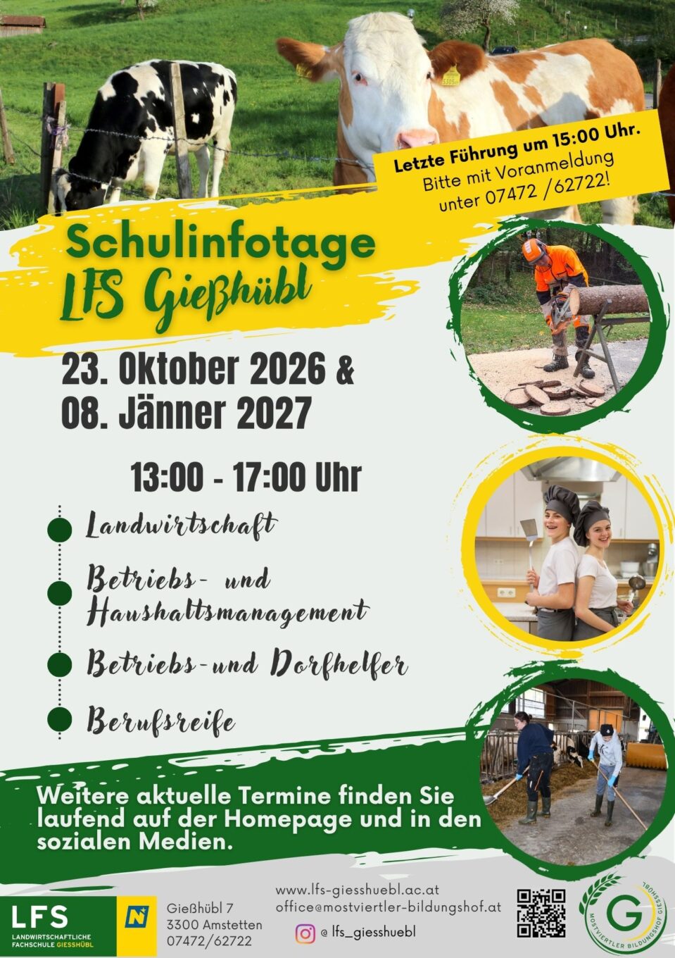 Schulinformationstage